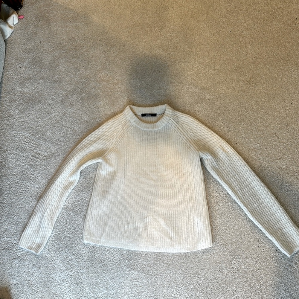 Cashmere XS sweater, Quince